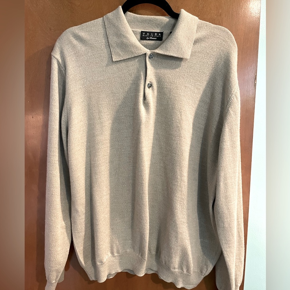 Valda by Toscana Italian Marino wool sweater SZ L